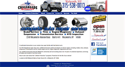 Desktop Screenshot of crossroadsautomotive.biz